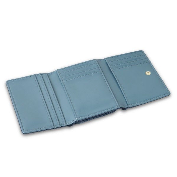 Portafoglio Marion - blu metallizzato