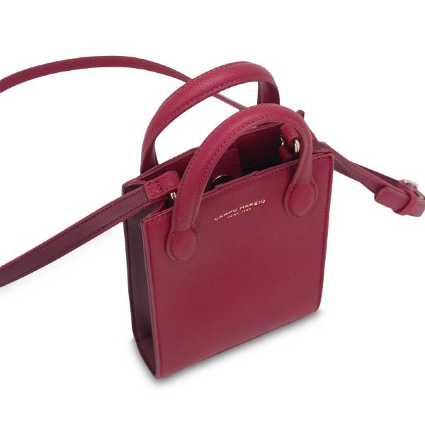 Borsa verticale Mini Edwina - bordeaux