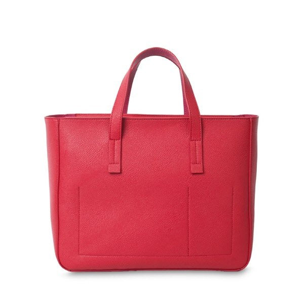 Borsa a mano Ashley - rosso ciliegia