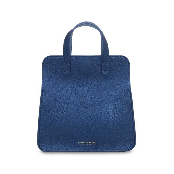 Borsa a mano Greta - blu metallizzato