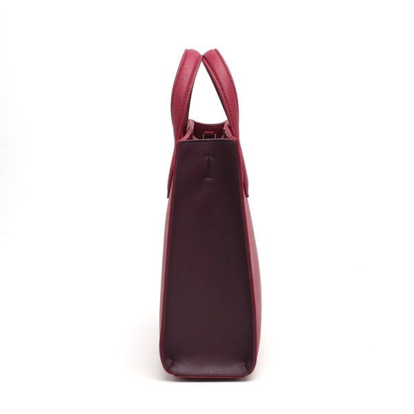 Borsa verticale Eugenia - bordeaux