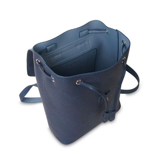 Zaino Keira - blu metallizzato