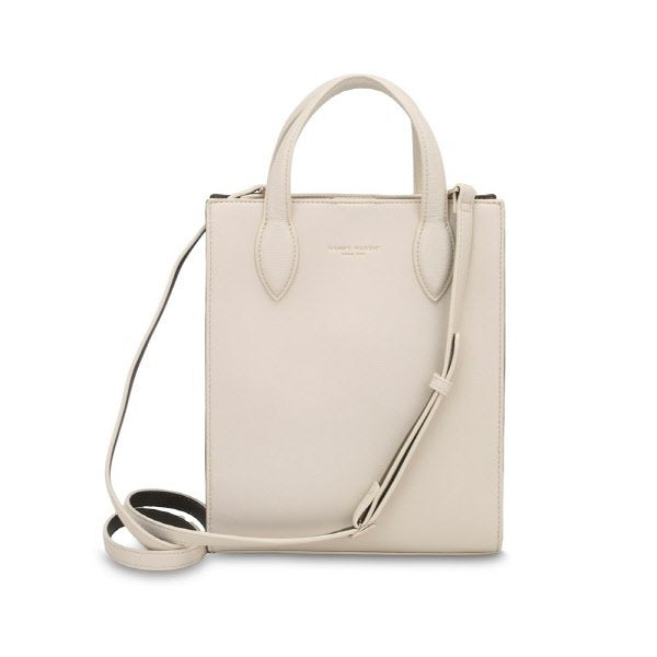 Borsa verticale Eugenia - crema