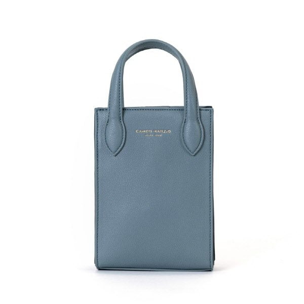 Borsa verticale Mini Edwina - denim scuro