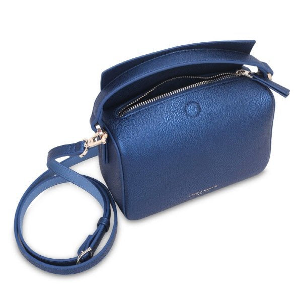 Borsa a mano Penelope - blu metallizzato