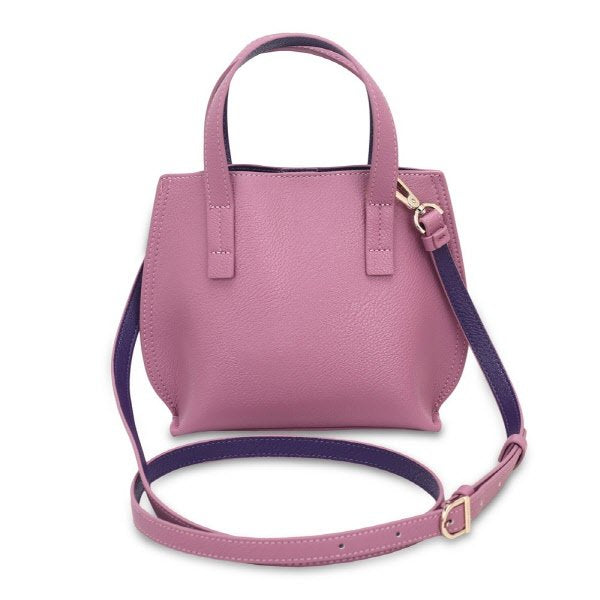 Borsa tote iconica mini - rosa antico