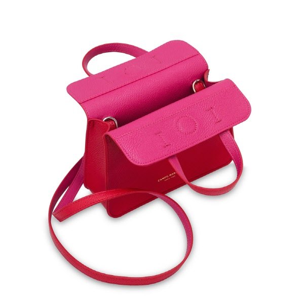 Borsa a mano Greta - rosso ciliegia
