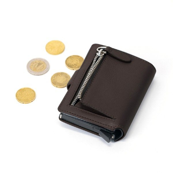 Porta carte Axel Plus - marrone