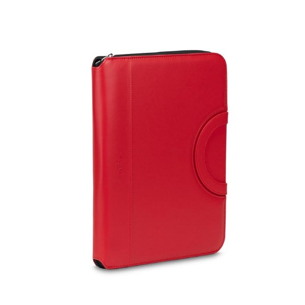 Portablocco A4 Kurt - rosso ciliegia