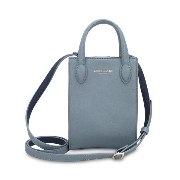 Borsa verticale Mini Edwina - denim scuro