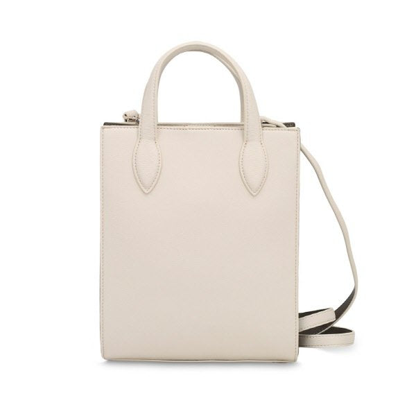 Borsa verticale Eugenia - crema