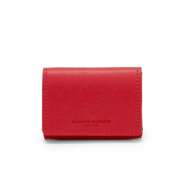 Portacarte Camillo - rosso ciliegia
