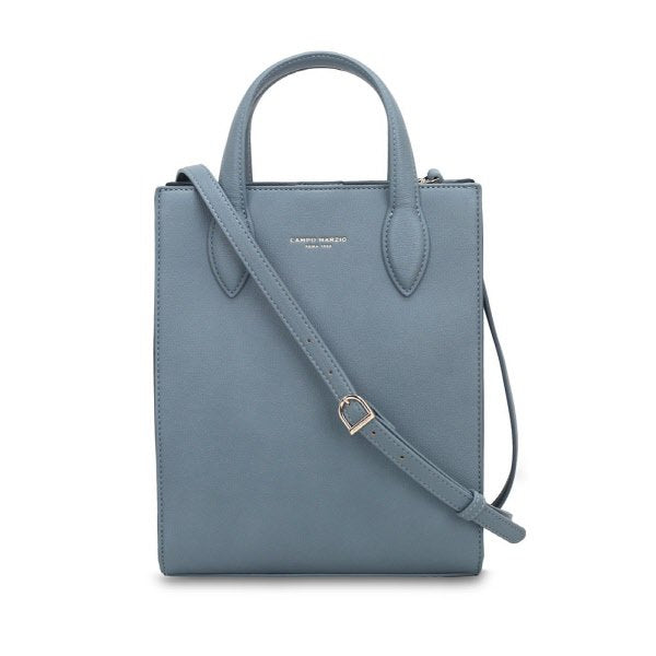 Borsa verticale Eugenia - denim scuro