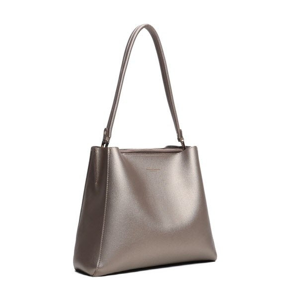 Borsa a spalla Miranda - grigio grafite