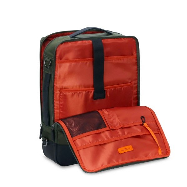Zaino convertibile 15,6" Henry - verde militare