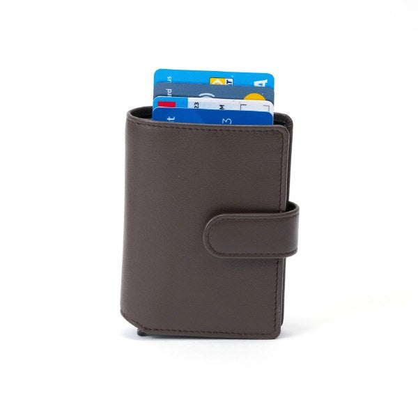 Porta carte Axel - marrone