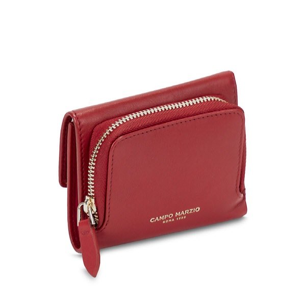 Portafoglio Meryem - rosso scarlatto