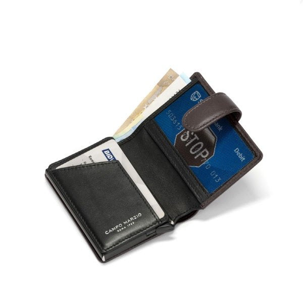 Porta carte Axel - marrone