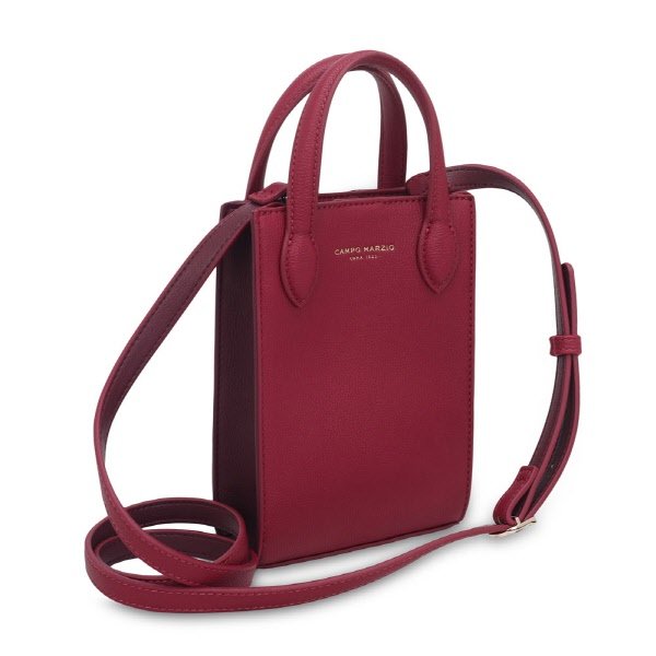 Borsa verticale Mini Edwina - bordeaux