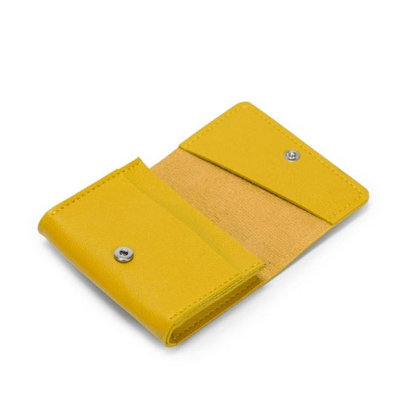 Portacarte Camillo - giallo