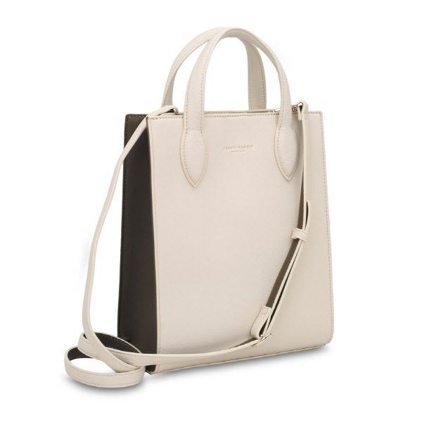 Borsa verticale Eugenia - crema