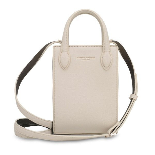Borsa verticale Mini Edwina - crema