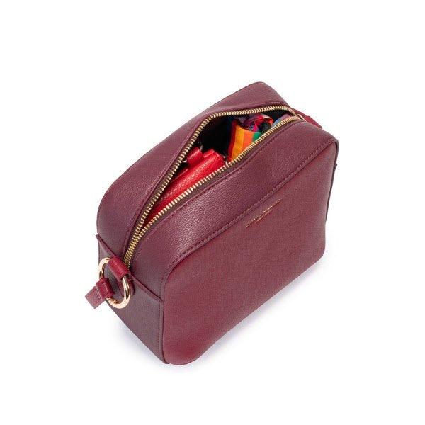 Borsa a spalla Christiane - bordeaux