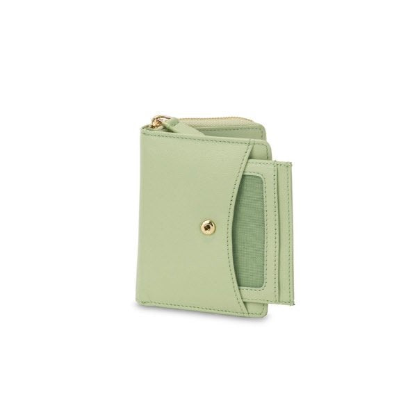 Portafoglio Elettra - verde pastello