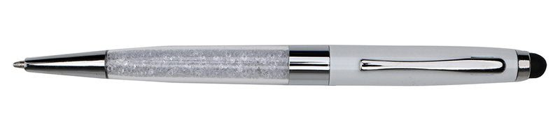 Penna a sfera con funzione Touch Stylus - fusto white