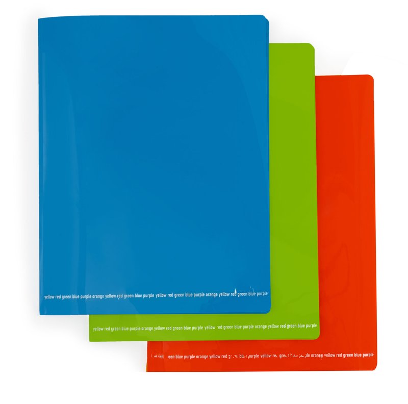 Portalistini Happy Color - Polipropilene - 30 buste - A4 - colori assortiti