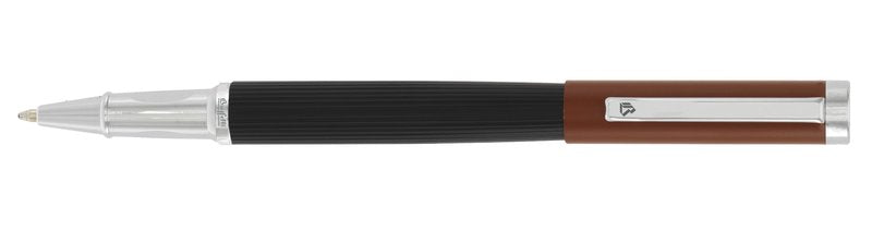Penna a sfera Elegance - tratto 1.0 - fusto marrone - con astuccio