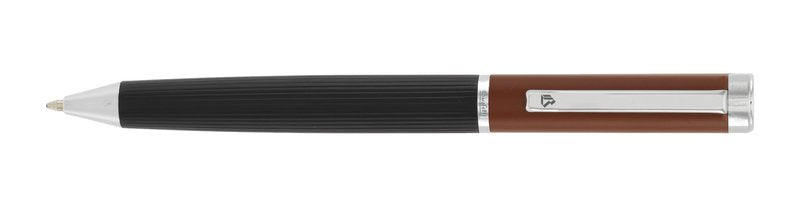 Penna a sfera Elegance - tratto 1.0 - fusto marrone - con astuccio
