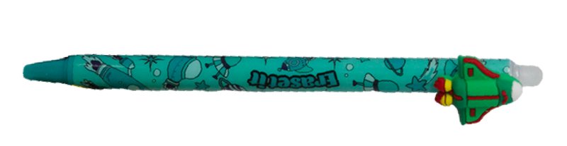 Penna gel a scatto cancellabile Spase - tratto fine - colore blu