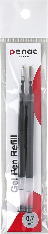 Set 2 Refill per penna Gel Fx2 - colore nero