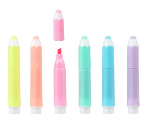 Astuccio 6 evidenziatori - Light-Pen