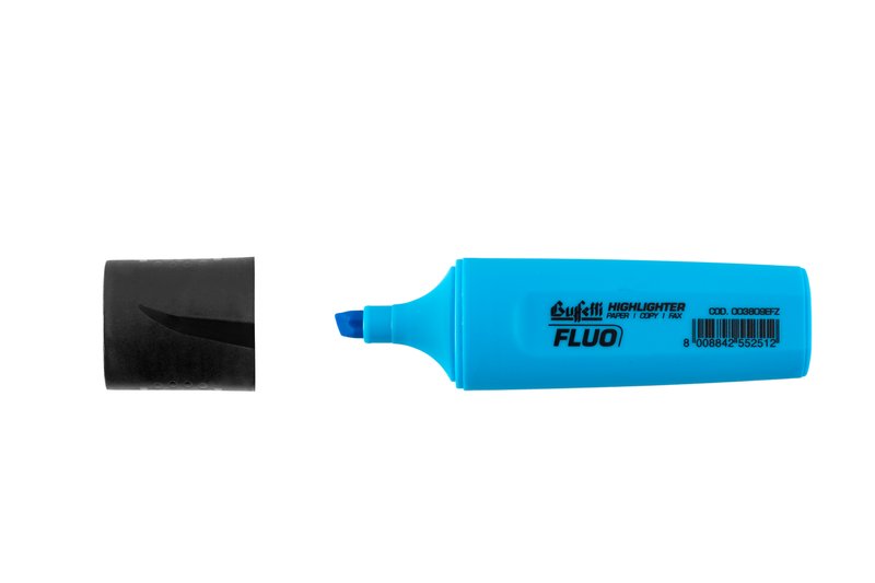 Evidenziatore fluo  - colore azzurro