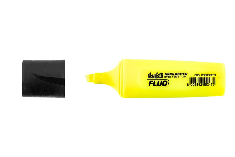 Evidenziatore fluo - colore giallo