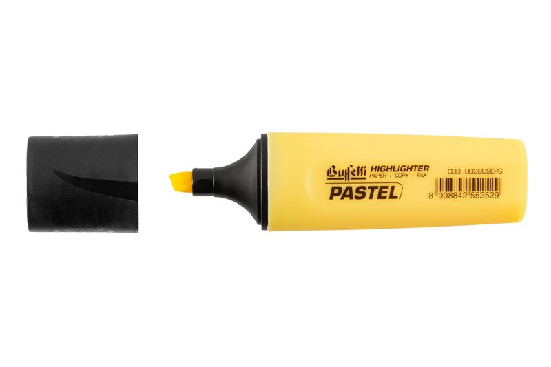 Evidenziatore pastello - colore giallo