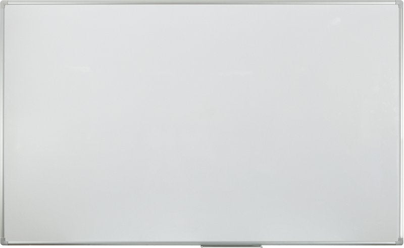 Lavagna magnetica bianca - cornice in alluminio - 90x120 cm