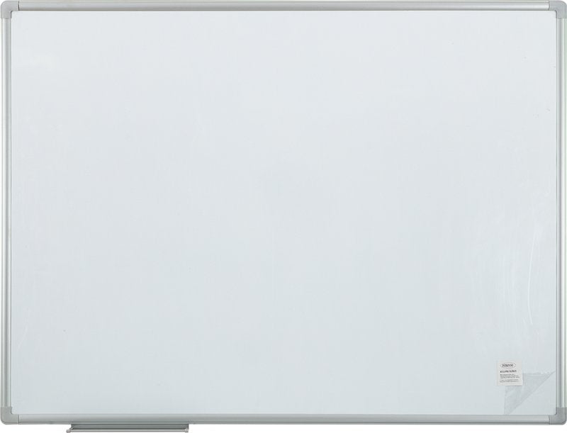 Lavagna magnetica bianca - cornice in alluminio - 60x90 cm