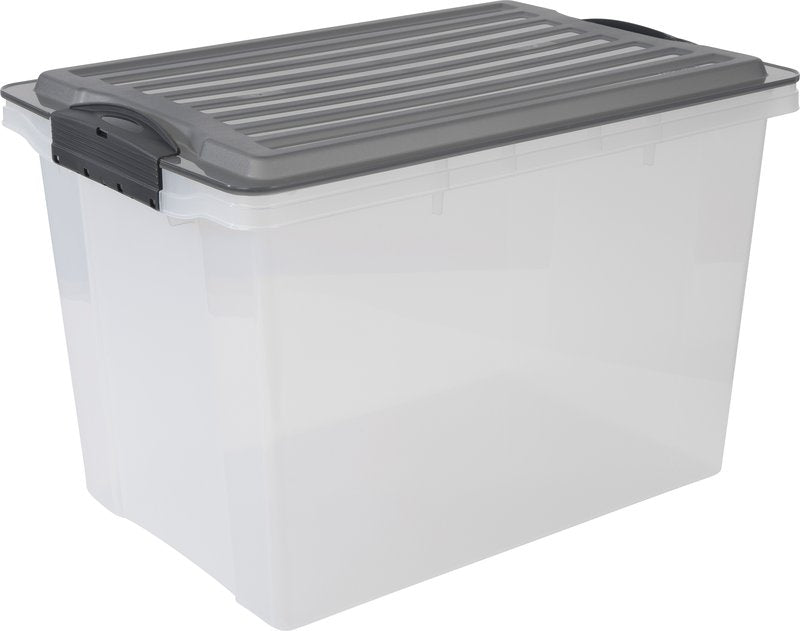 Scatola Ranger 19L - A4 alto - coperchio grigio