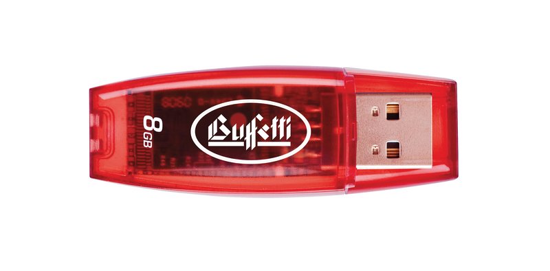 Flash Drive USB Buffetti - 8GB