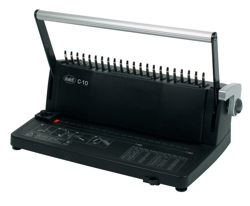 Rilegatrice per dorsi plastici C-10 - Formato A4 manuale