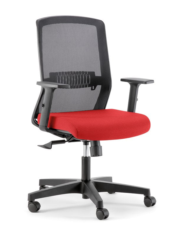 Sedia operativa Easy rosso