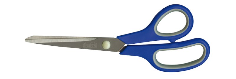 Forbici impugnatura soft antiscivolo - Lunghezza lama 18 cm