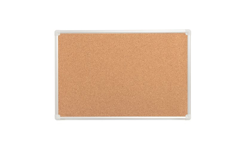 Pannello in  sughero - cornice alluminio - 60x90 cm