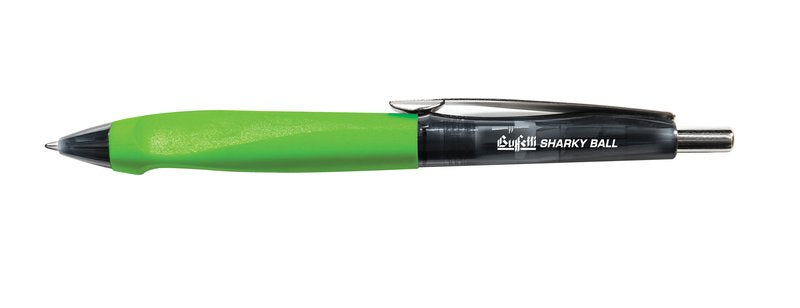 Penna a sfera a scatto Sharky  - tratto 0.7 mm - nero