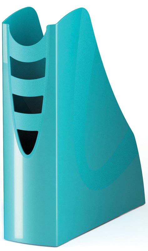 Portariviste Plastic Desk - colore celeste