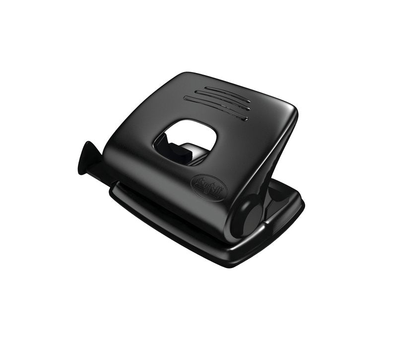 Perforatore a 2 fori - 15 fogli - nero opaco
