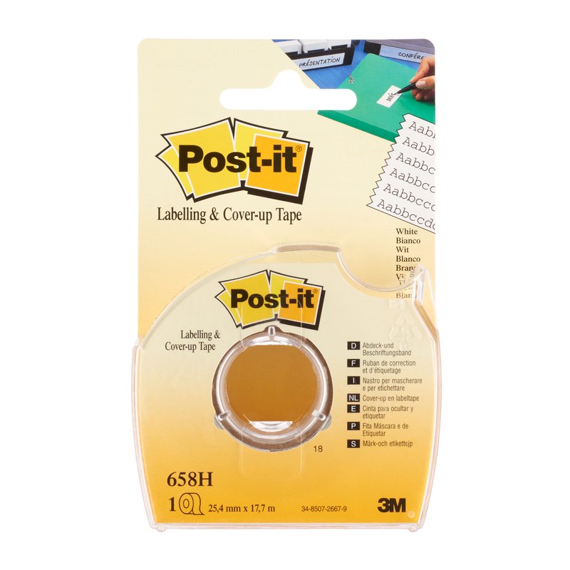 Correttore in carta Post-it® Cover-up - 25 mm - 17,7 m
